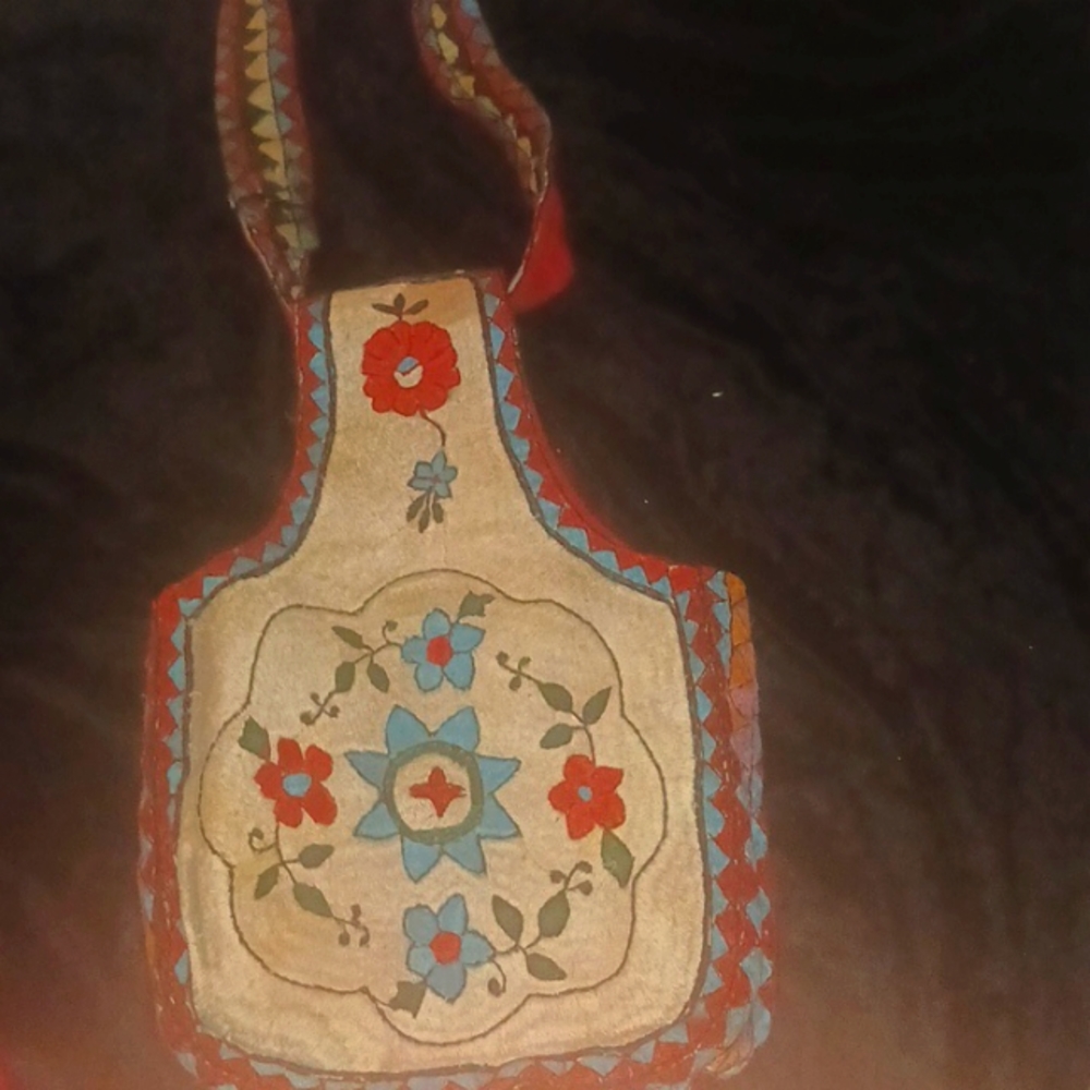 Antique Pre1900 Natove American Bandolier Bag Chippewa?